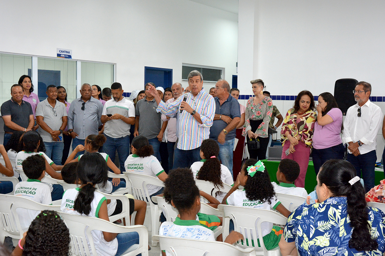 Prefeitura entrega nova escola João Marinho Falcão estrutura